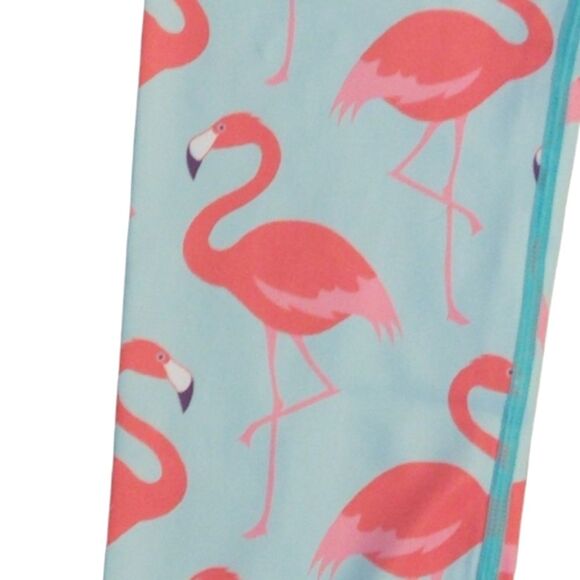 Flexi Lexi Flamingo Yoga Workout Leggings - Picture 7 of 11